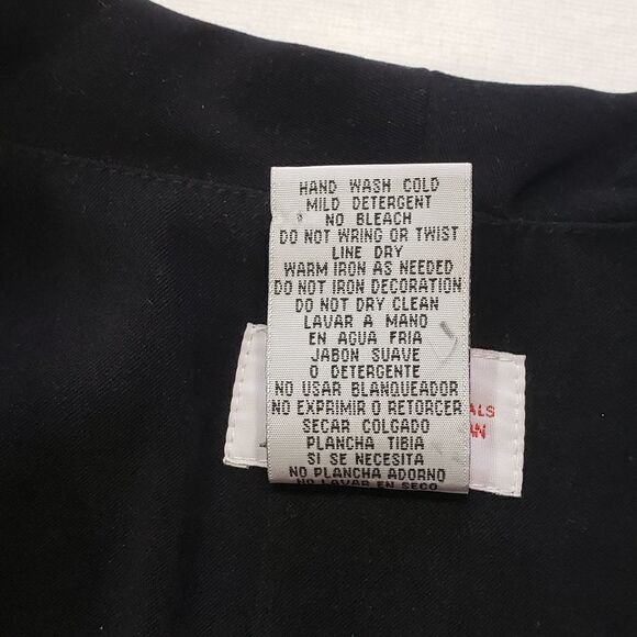 R&K Yellow & Black with Embroidery Blazer Size 26W - Picture 10 of 11